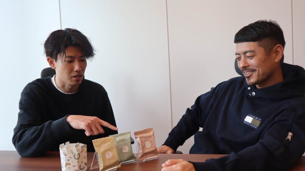 Keita-san and Yamamoto-san are talking②